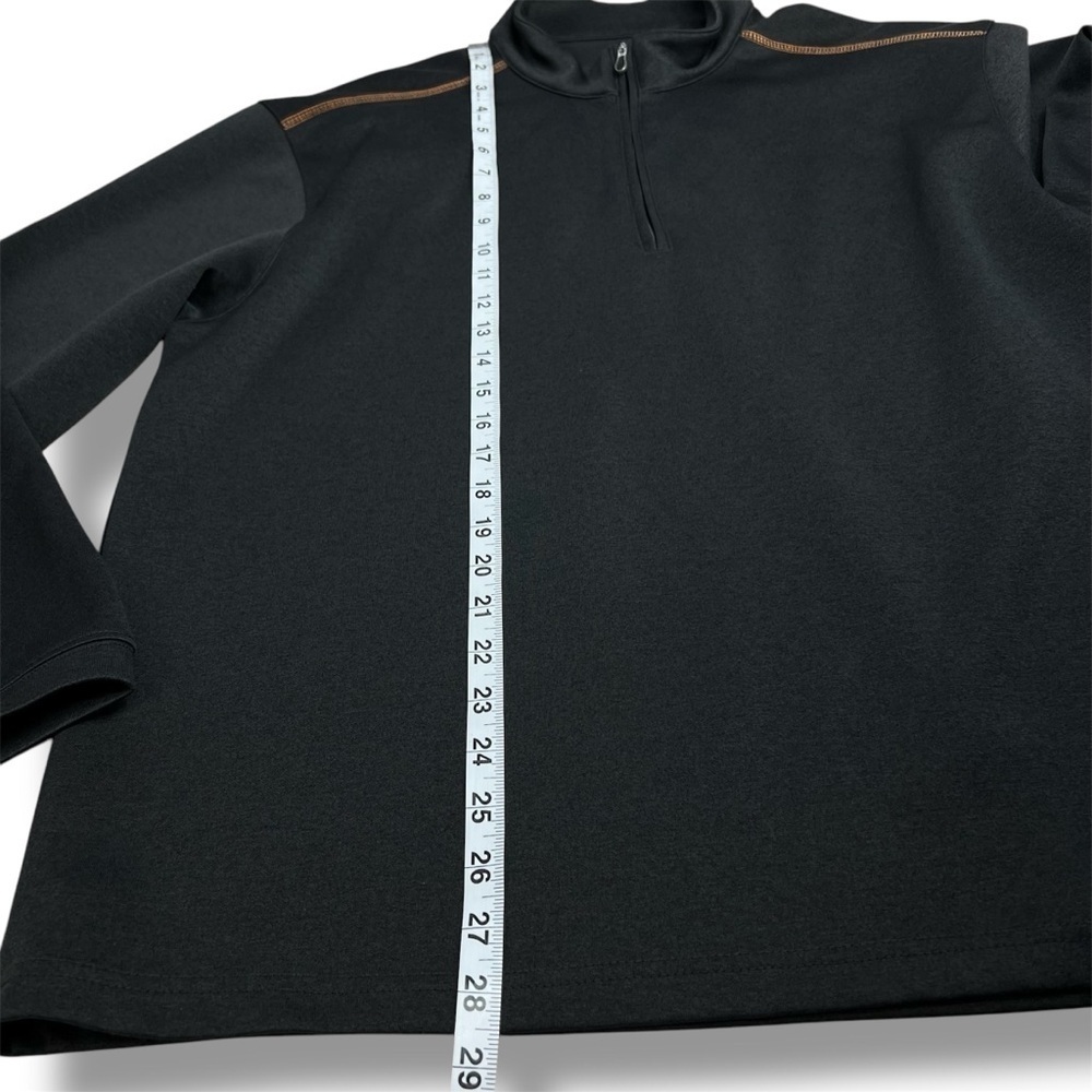 Bolle Mens Sz L Golf 1/4 Zip Performance Active Gray Pullover Thermal Sweatshirt - Picture 8 of 8
